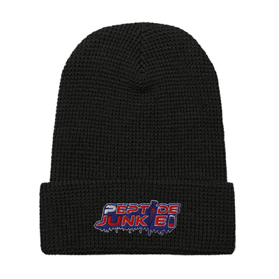 PJ Cubbies Black Waffle Beanie